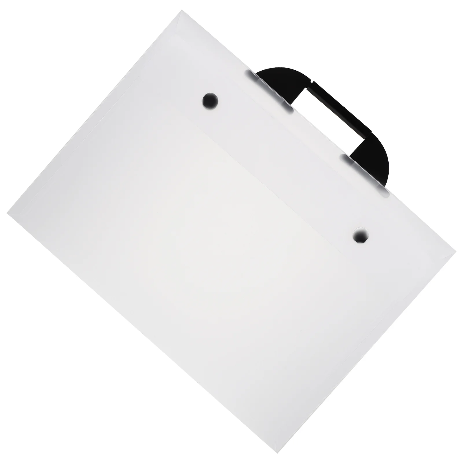 

Portable Portfolio Button Design Art Portfolio Bag Large Poster Storage Bag Handheld Artwork Bag Plastic Carrying Suitcase Bags