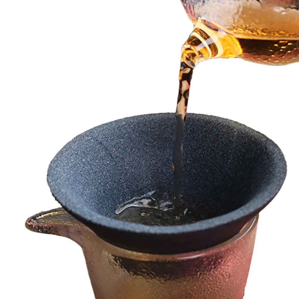 

Ceramic Coffee Filter Cup Non-Porous Tea Filter Ceramic Filter Tea Maker Tea Supplies For Home Office Coffee Filter Cup