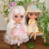 ICY DBS Blyth Doll Pouting Mouth Tan Skin Matte Face Joint Body 1/6 BJD OOAK Ob24 Anime Girl 3