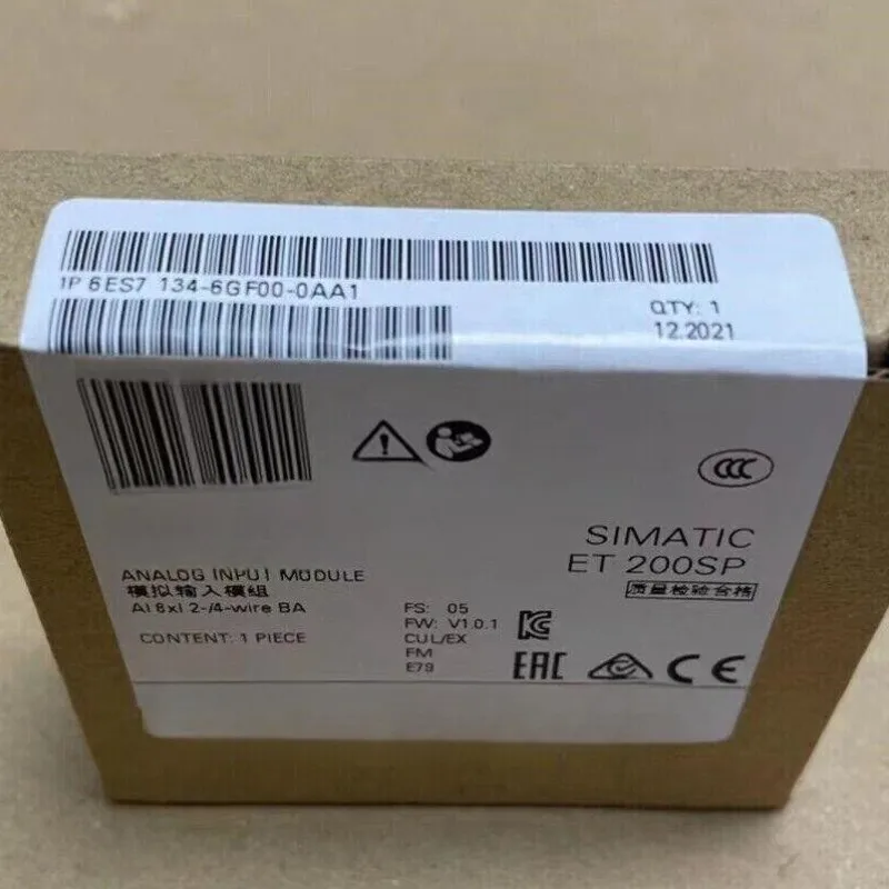 

New input module 6ES7134-6GF00-0AA1 6ES71 34-6GF00-0AA1 6ES7 134-6GF00-0AA1 with a one-year warranty for quick delivery