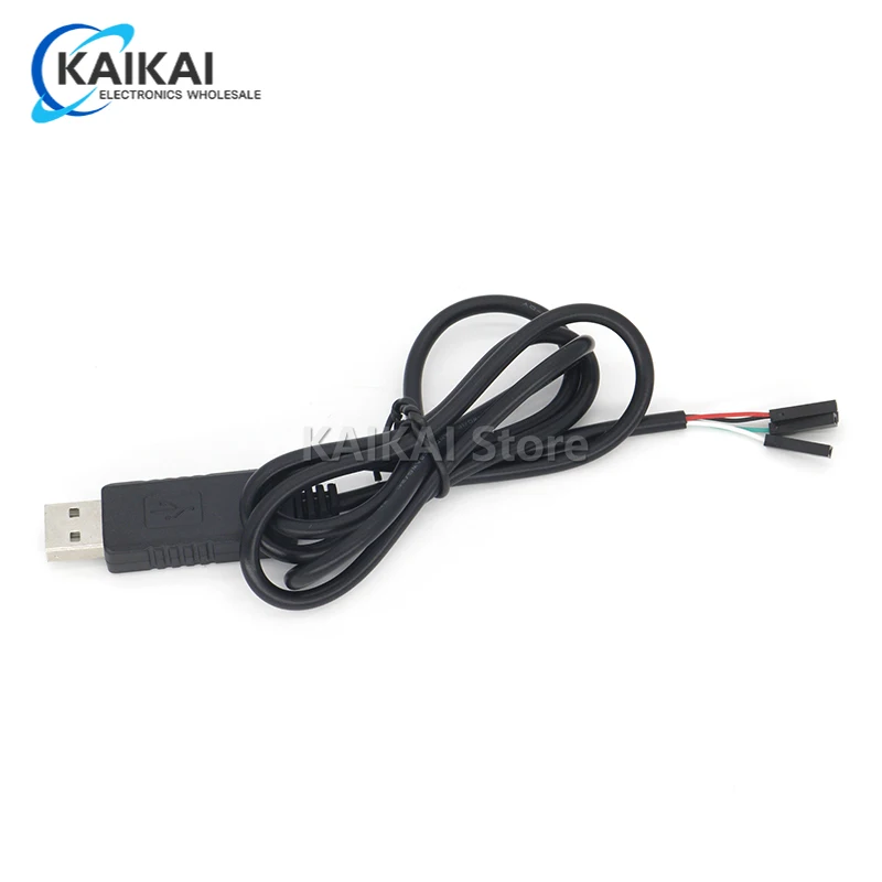 Умная электроника PL2303 PL2303HX, модуль с TTL кабелем USB в UART, 4 p, 4-контактный конвертер RS232, последовательная линия, поддержка Linux, Mac, Win7