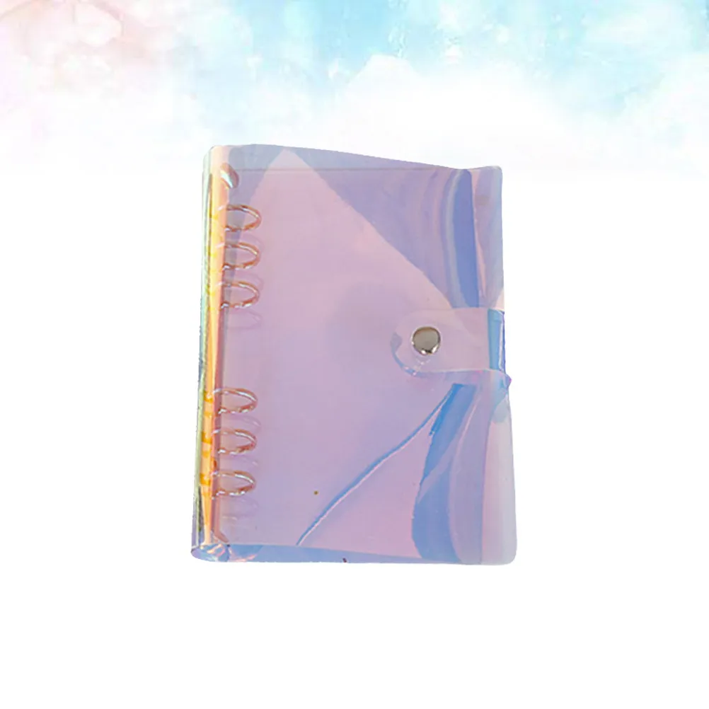 노트패드 오거나이저 루즈리프 노트 저널 바인더 투명 플래너 PVC 커버 포함 보호대