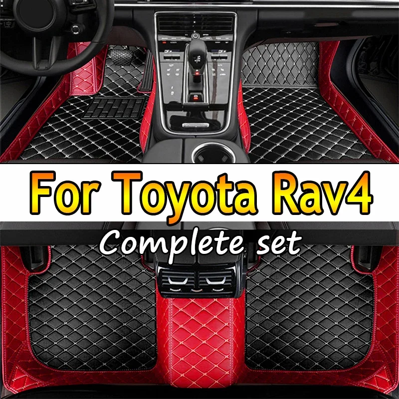 

Car Floor Mats For Toyota Rav4 2020 2019 (XA50 50) Auto Interior Accessories Waterproof Protector Covers Leather Carpets Rav 4