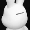 Piggy Bank for Adults Rabbit DIY Ornaments Decorations The Home Mini Bunny Figurines Ceramic Cow Birthday White Outdoor Child 3