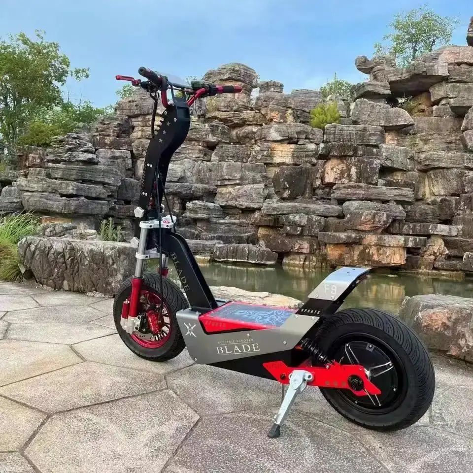 

Fat Tire QS 7000 Watt Electric Scooters 72V 100KMH 120KMH 60MPH 70MPH NFC Card Unlock Long Range 30-50AH Fast Speed Escooter