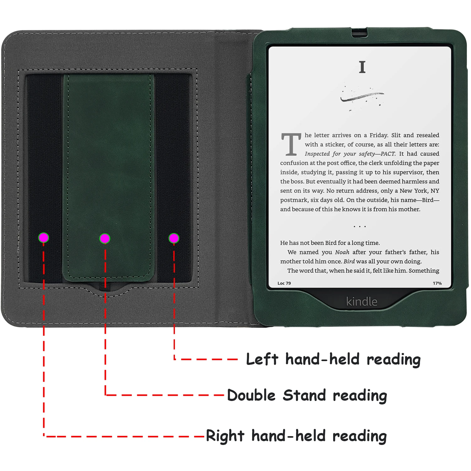 Kindle Paperwhite SE 32GB 12世代ケース付 グリーン Amazon.com: MoKo Case for All-New 7