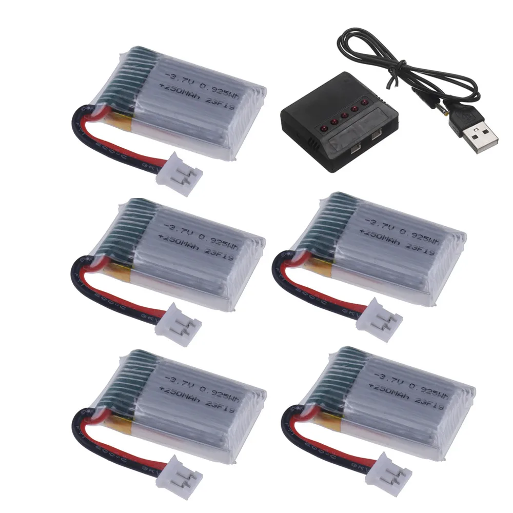 ตัวเลือกสินค้า แบตเตอรี่ลิโพ 3.7V 250mAh สำหรับโดรน E010-E013 และ Furibee F36