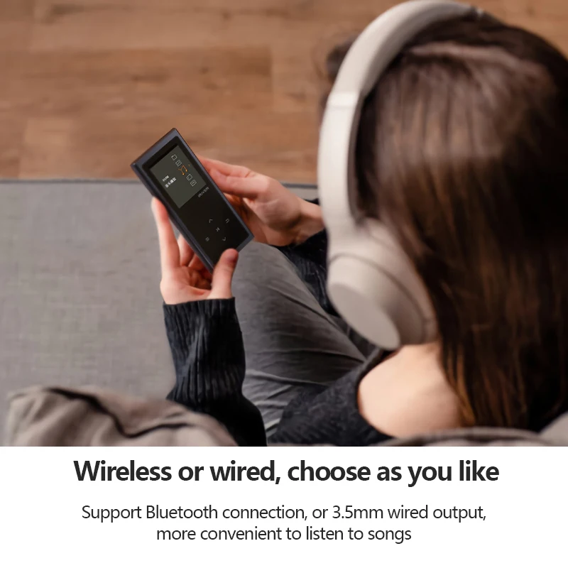 Фото Музыкальный плеер Iriver ICM100 без потерь, портативный Bluetooth MP3-плеер с FM-радио, электронная книга, диктофон, 32 ГБ DAP №4