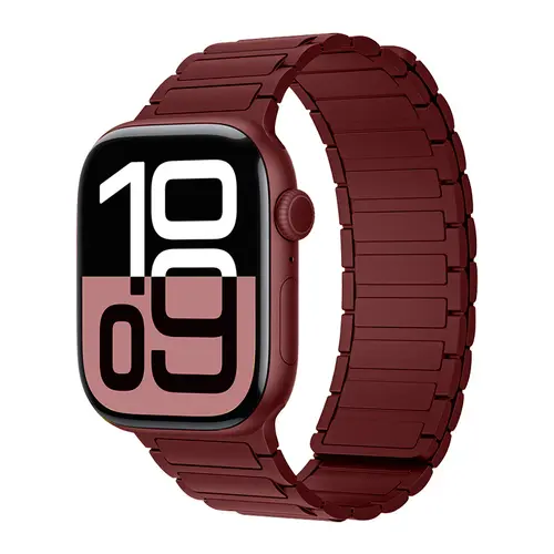 Magnetic Silicone Band for Apple Watch Ultra 3 2 49mm 46mm 42mm 45mm 44mm 40 41mm Strap IWatch Series 11 10 9 8 7 6 SE Bracelet - Image 33