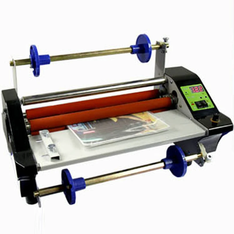 FM-360S Laminating Machine Single-sided Hot Lamination Self-adhesive Crystal Label Cold Lamination Photo Book Laminating Machine laminating machine
