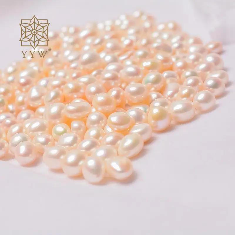 

20pcs/Lot No Hole Pink 8-9mm Cultured Baroque Freshwater Pearl Beads Natural Stone For Jewelry Making Diy Necklace Bracelet 2023