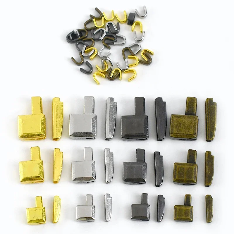 Deepeel 3# 5# 8# Metal Nylon Resin Zipper Stopper Open-end Zips Slider Socket Repair Insert Box Set Tool Replacement Kits 1Set zipper repair kit,zipper sliders,zipper heads,zipper accessories