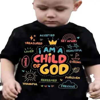 Children's 'I Am a Child of God' Christian T-Shirt