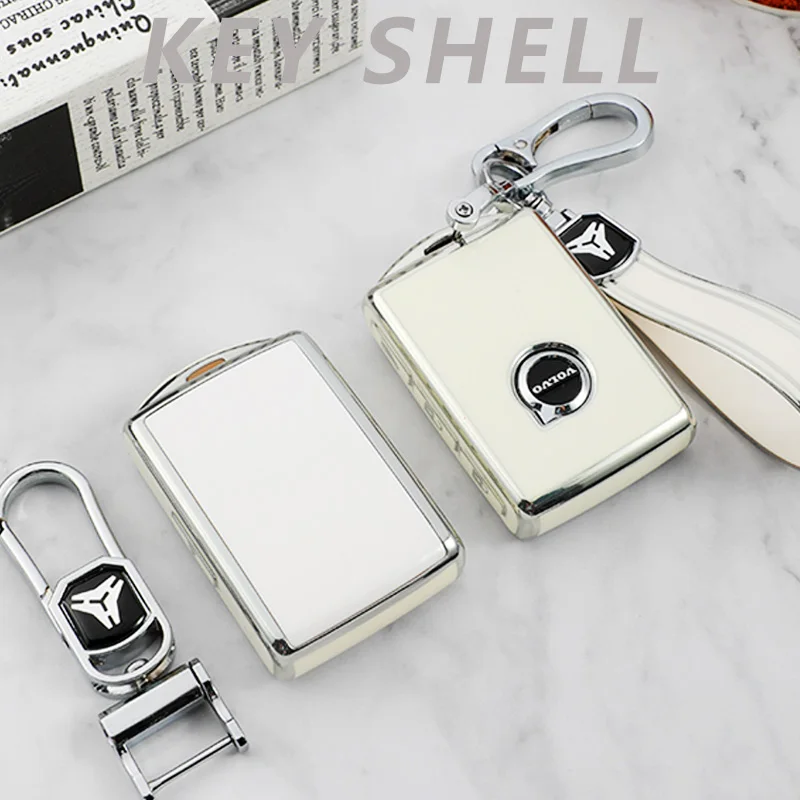 Tpu Car Key Case Cover Shell Per Volvo V90 S90 T5 T6 T8 Xc40 Xc60 Xc90 Remote Key Protector Fob Bag Holder Accessori