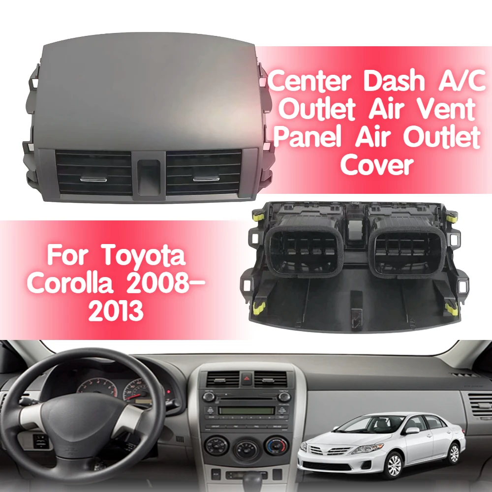 AC Air Conditioner Vent Grille for Toyota Corolla Altis 2008 2009 2010 2012 2013 Automotive Air Conditioning Outlet Panel Grille Cover