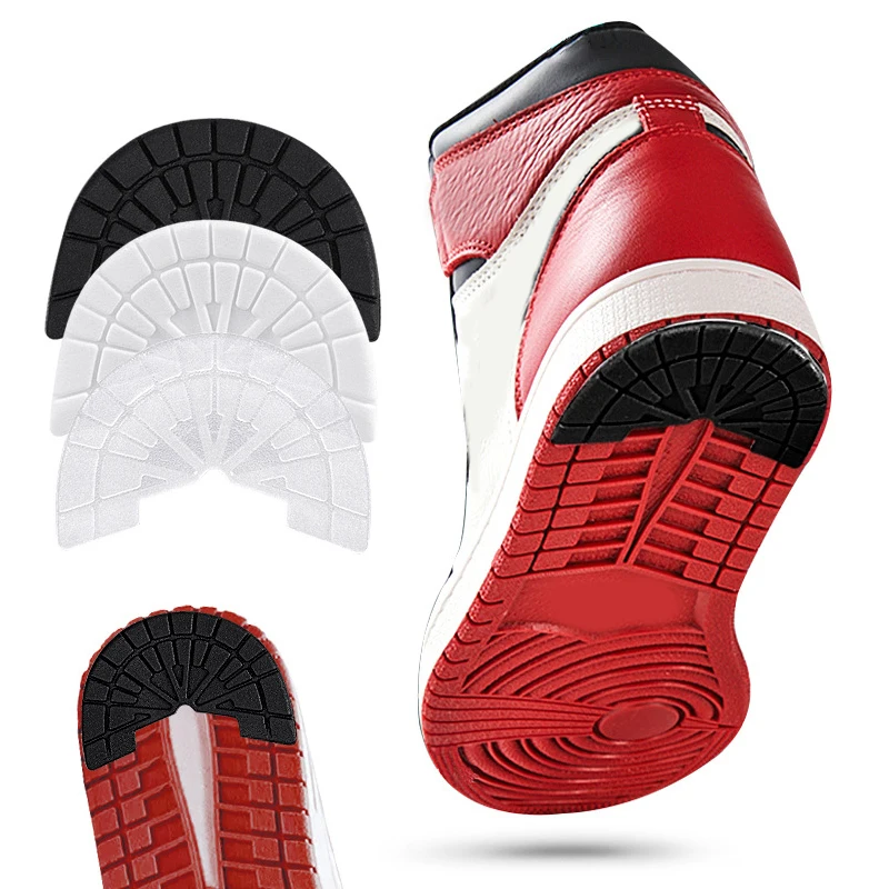 Shoe Sticker Pad Sole Protector Anti-Slip Men Women Rubber Soles Stickers Sneakers Outsole Shoe Heel Pad Self Adhesive 2PCS