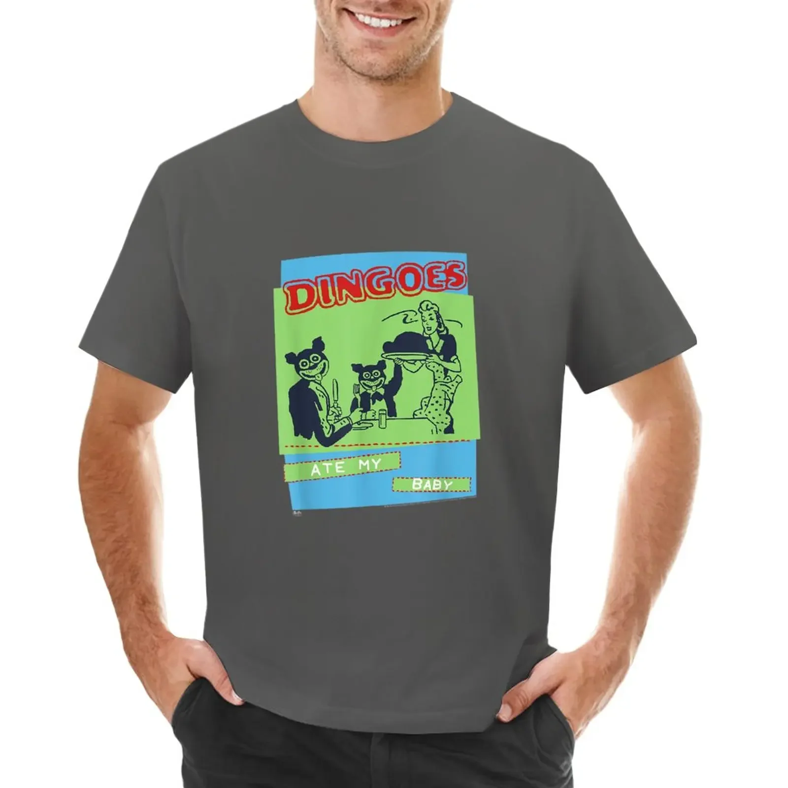 

Buffy the Vampirelayer Dingoes Ate My Baby T-Shirt aesthetic clothes blanks anime clothes black t-shirts for men