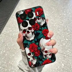 Skull Graphic Phone Cover Case for Xiaomi 14 Pro (Mix01)