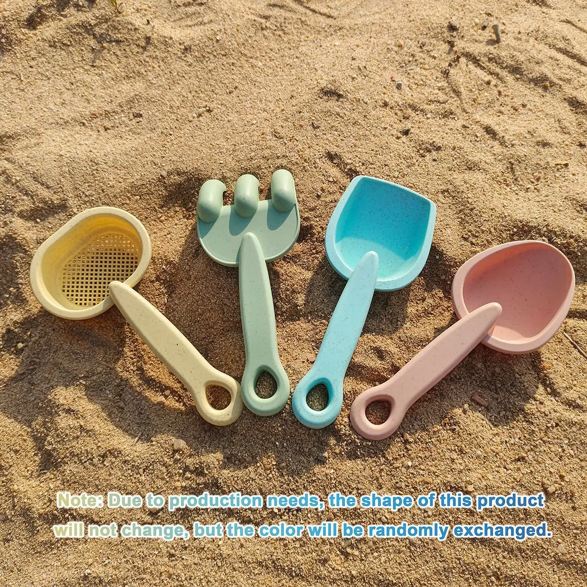 Beach  Sand Play Water Set Folding Bucket Summer Toys for Children Kids Outdoor Game Accessories Color Random 6