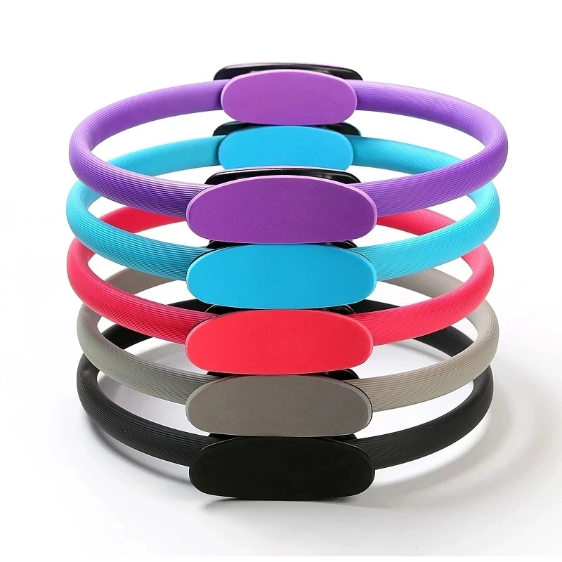 Yoga Circle Pilates Ring Yoga Fitness Ring Circle Pilates Women Girl Slimming Trainer Resistance Elasticity Yoga Home Gym Workout Pilates Ring Circle