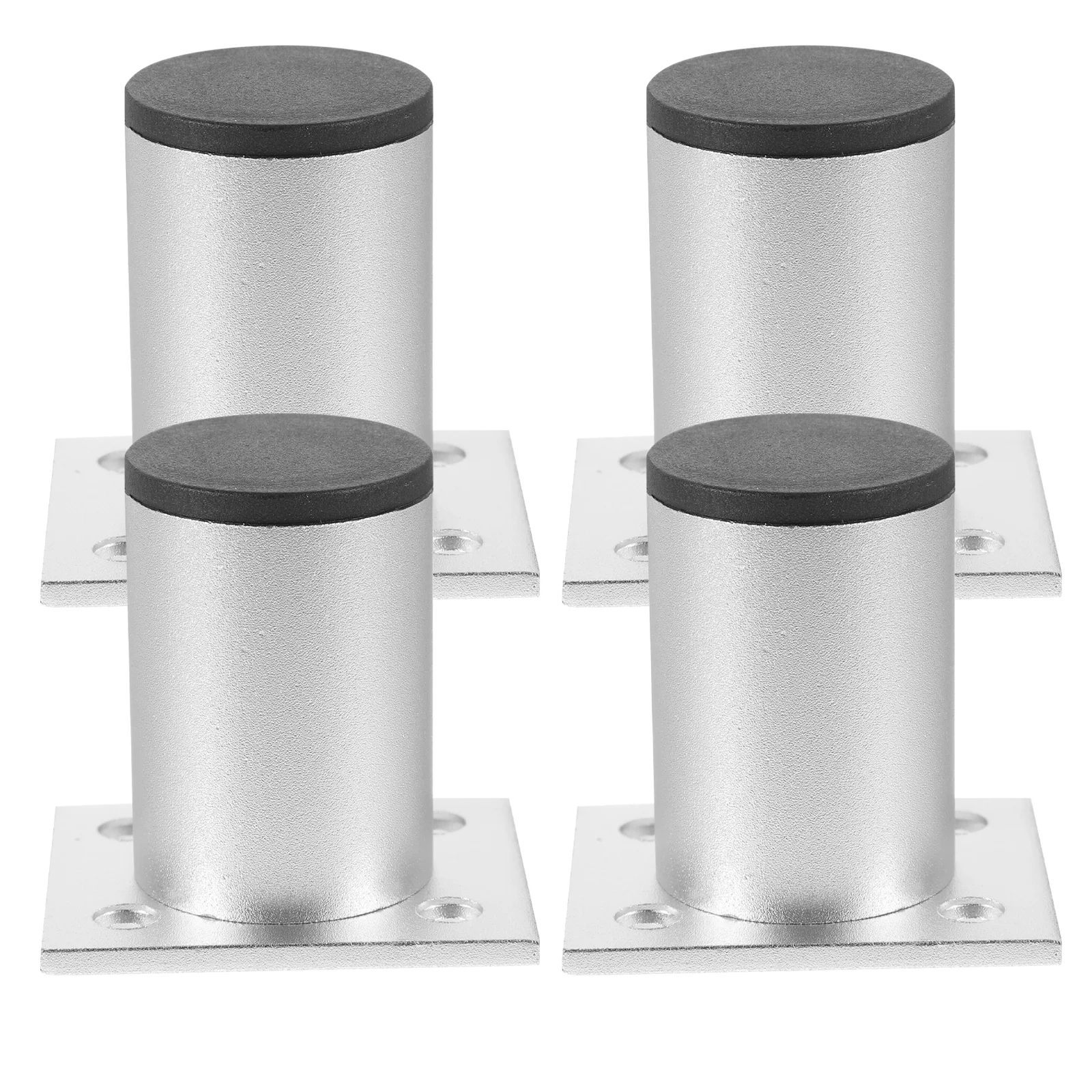 4 Pcs Table Leg Legs for Furniture Metal Cabinet Short Couch Feet Aluminum Alloy Dresser Sofa Bed 2 pcs of modern style aluminum alloy furniture legs table legs coffee table bed legs sofa tv cabinet legs metal furniture feet