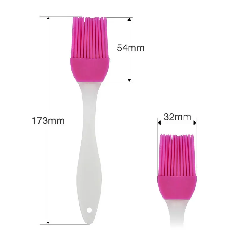 silicone brush 1PC new heat-resistant BBQ oil cleaning oiled baking barbecue cooking tools