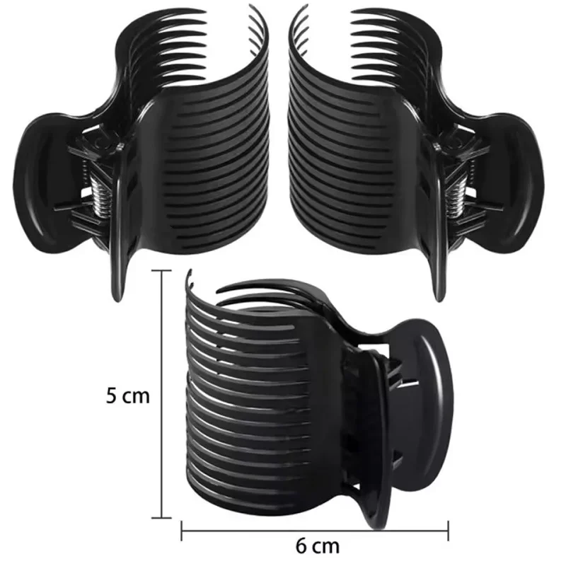 12-Piece Professional Heatless Curling Hair Clip Set