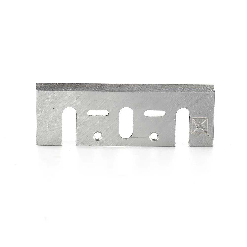 Wood electric planer 2Pcs/set 82mm 3-1/4'' Wood Planer Blade Electric Planer Knife Replacements For 1900B KP0800 F20 D26676 DW680