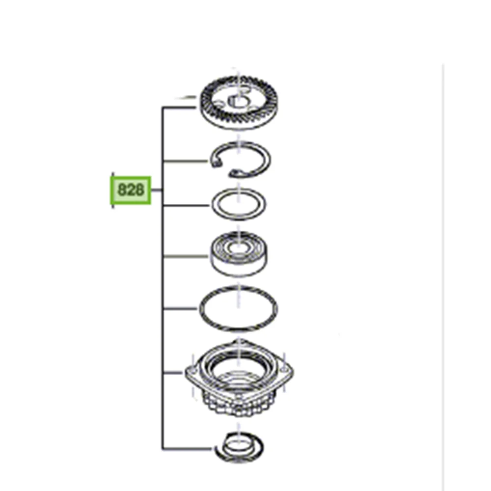

Подшипниковый фланец для BOSCH GWS700 1 619 PB4 667