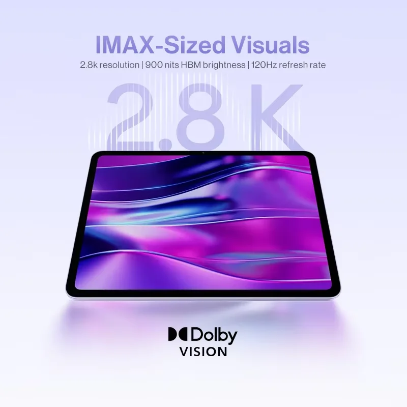 글로벌 버전 원플러스 패드 고 2 미디어텍 디멘시티 7300-울트라 12.1인치 120Hz 화면 10050mAh 배터리 안드로이드 태블릿