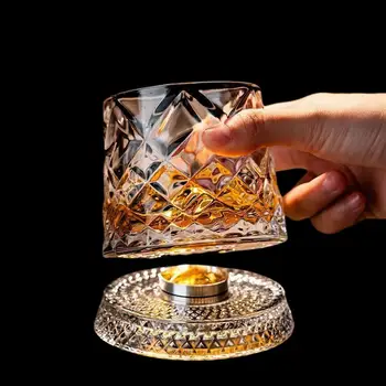 Rotating Whiskey Glass 1