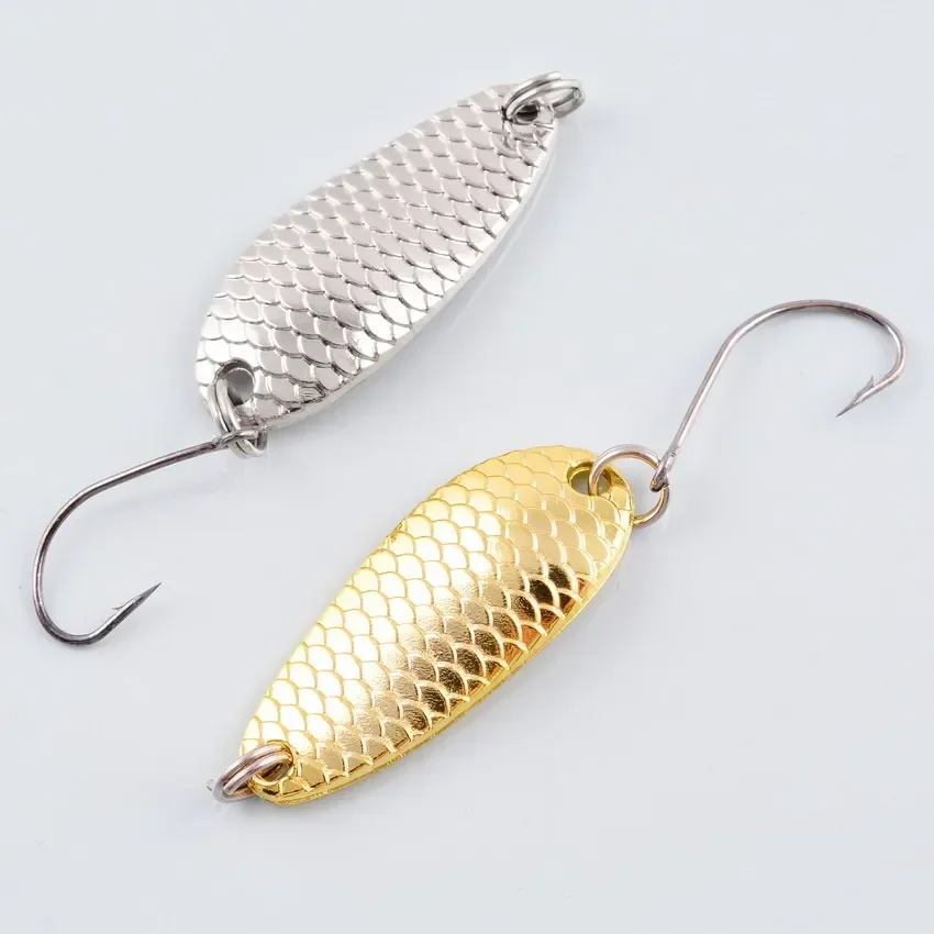 Versatile Metal Spoon Fishing Lures - Hard Bait Sequins for Freshwater & Saltwater
