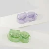 Cat Food Bowl - Pet Double Bowl Set, Anti-Spill Dog & Cat Feeding Bowls, Non-Slip Pet Food & Water Bowls, 4