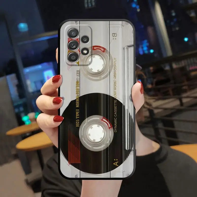 Vintage Magnetic Radio Tape Cassette Soft Phone Case