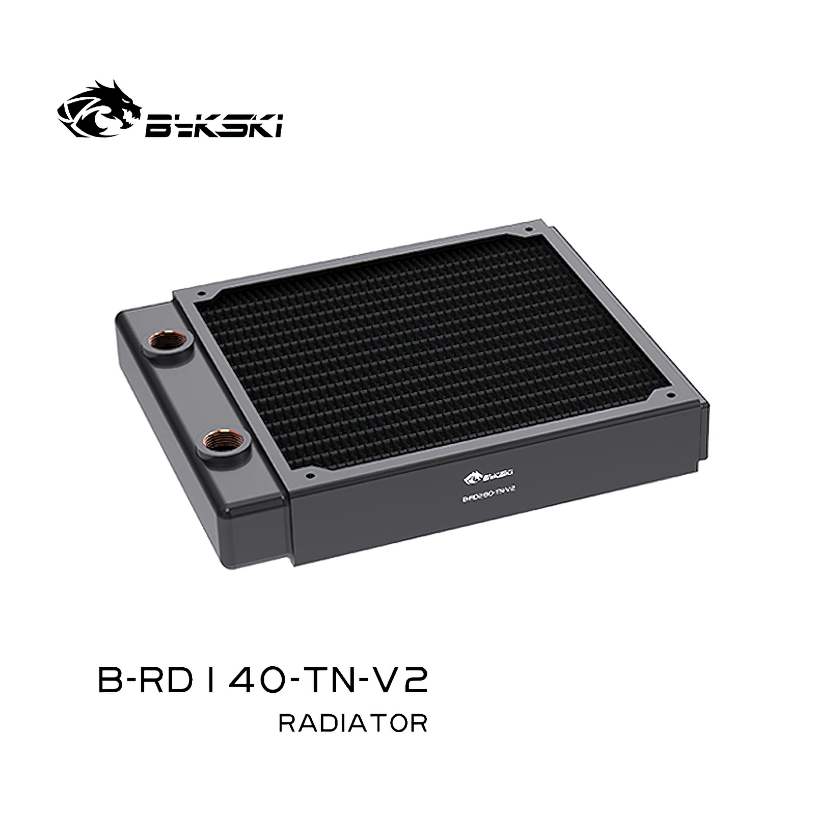 Radiador Bykski-cobre para Refrigeração a Água 140 mm 280 mm 420 mm 14cm 28cm 42cm Rd140rc Rd280rc Rd420rc - Imagem 2