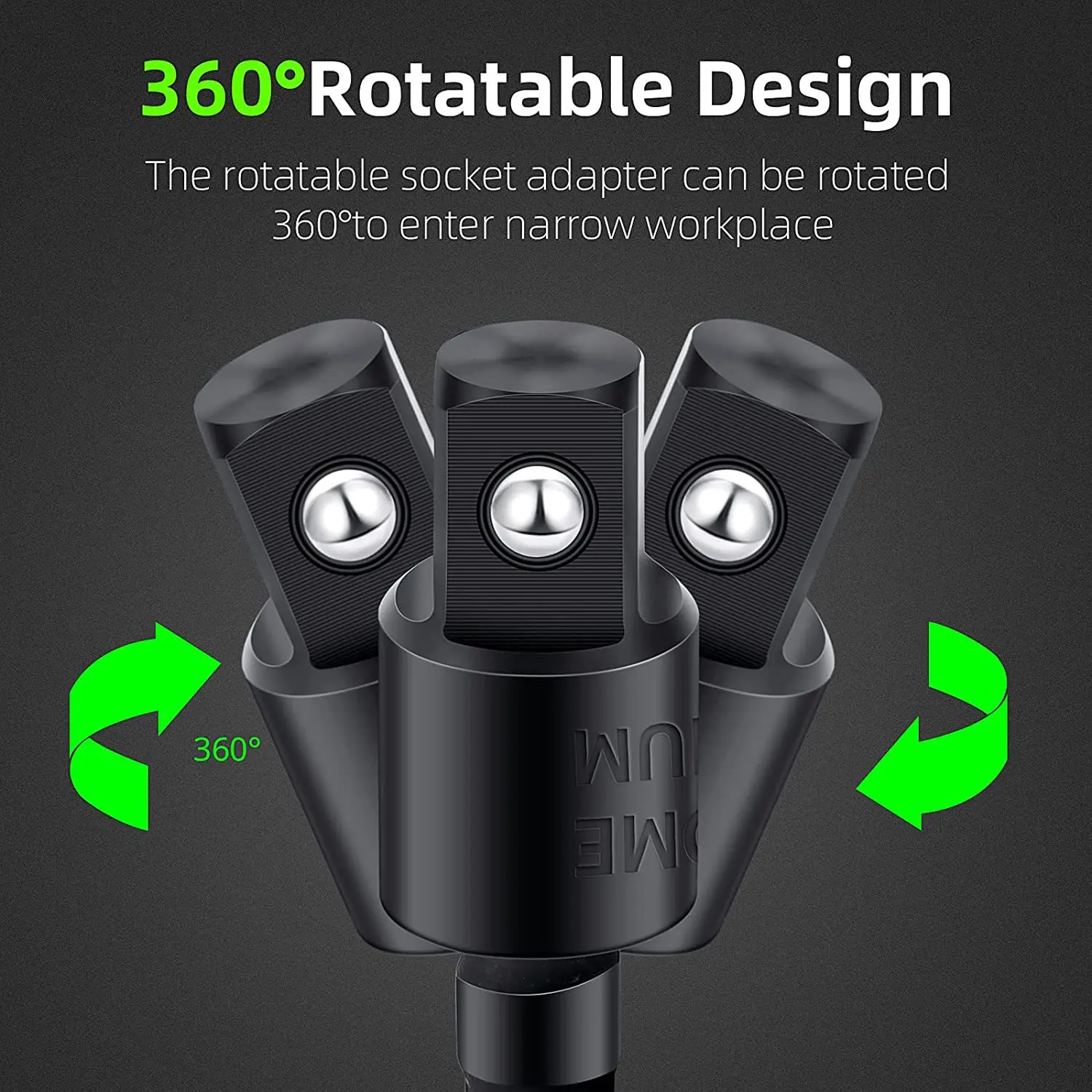 0.25 inch Black