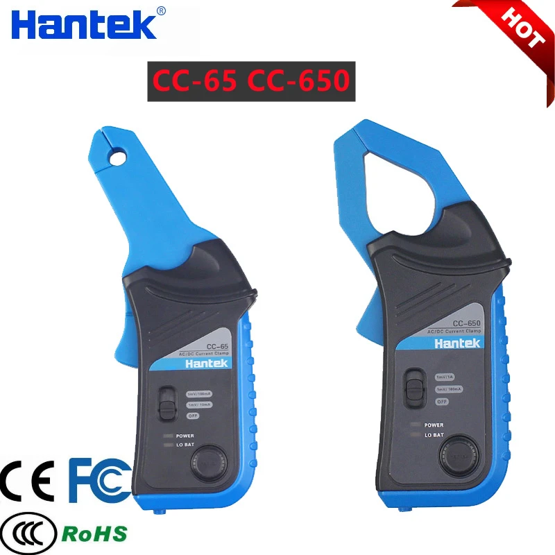 HantekOscilloscopeCC65CC650ACDCCurrentClampProbe20KHz400Hz