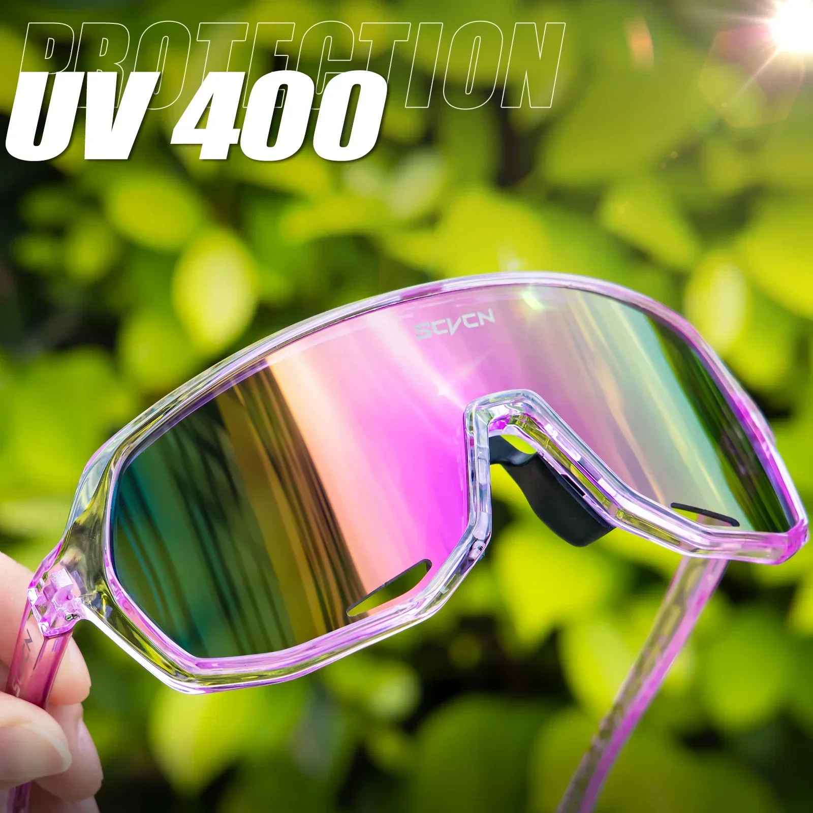 Men Women Cycling Sunglasses Sport Outdoor Bicycle Eyewear MTB Glasses Mountain Road Bike Cycling UV400 Goggles