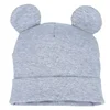 Baby Hat for Boys and Girls Spring Autumn Cute Ears Toddler Hat Infant Cap for Kids Love Papa Mama Print Baby Beanies 3