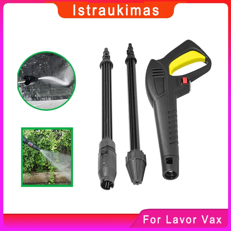 

High Pressure Washer Gun For Lavor Vax Car Cleaning Gun Spray Lance Replacement Gun Pistol Wand Nozzle Wash Accessories