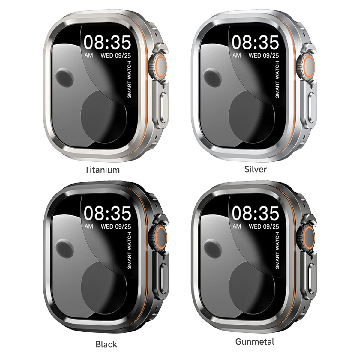 Luxury Metal Bumper Protector Frame for Apple Watch Ultra 49mm