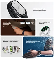 Global Version Xiaomi Smart Band 10 1.72" AMOLED Display 21-day Battery 150+ Sports Modes Heart Rate Broadcast Smart Watch 5ATM - Image 2