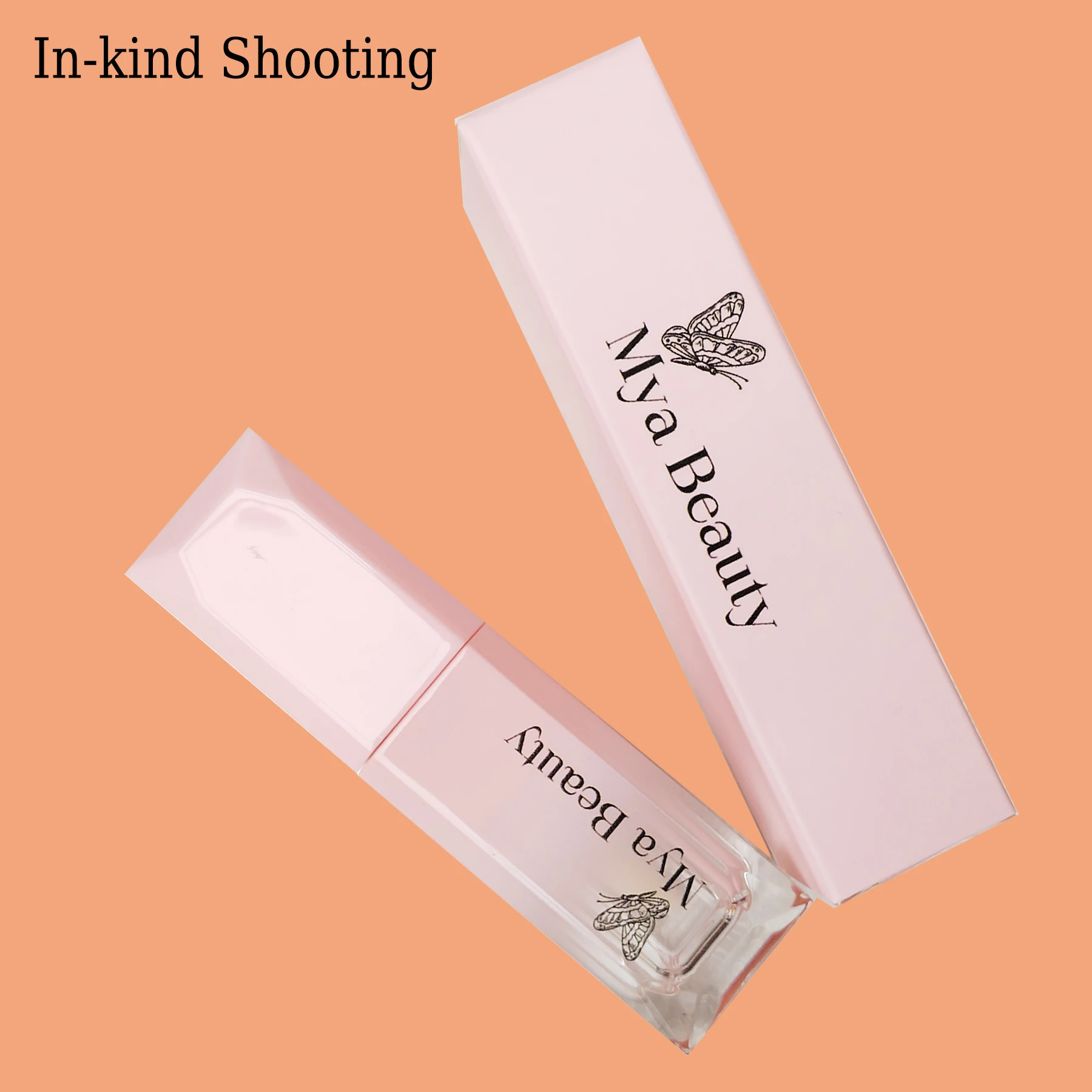 Wholesale 5ml Gradient LipglossBottle And Boxes Customize Logo Lip Stick Tubes Conrainer  Ombre Lip Gloss tube Makeup Supplier 6