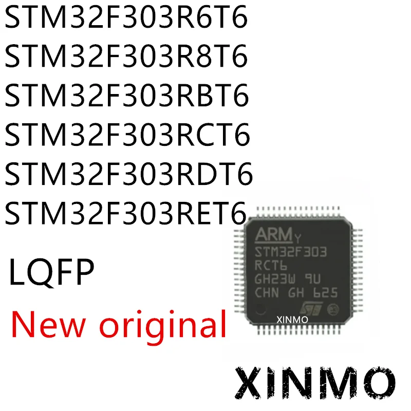 STM32F303R6T6 STM32F303R8T6 STM32F303RBT6 STM32F303RCT6 STM32F303RDT6 STM32F303RET6 STM32F303 STM IC MCU Chip LQFP-64