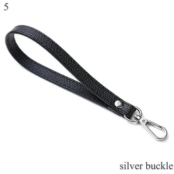 Soft PU Leather Wrist Strap for Clutch and Purse - Solid Color Handbag Handle Replacement (5)