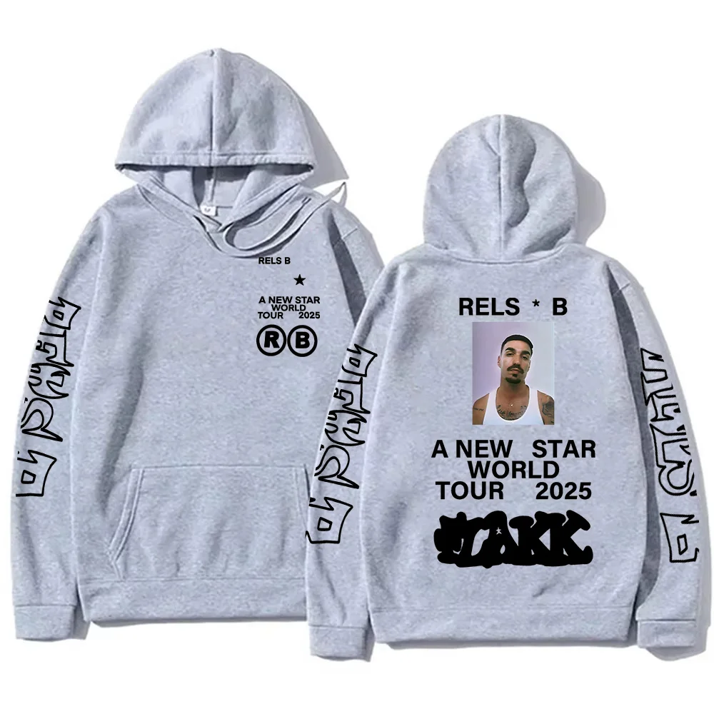 Rels B A New Starworld Tour 2025 Hoodies Funko Pop Men Women Sweatshirt New Trend Aesthetic Clothing Fall High Street Pullovers 6