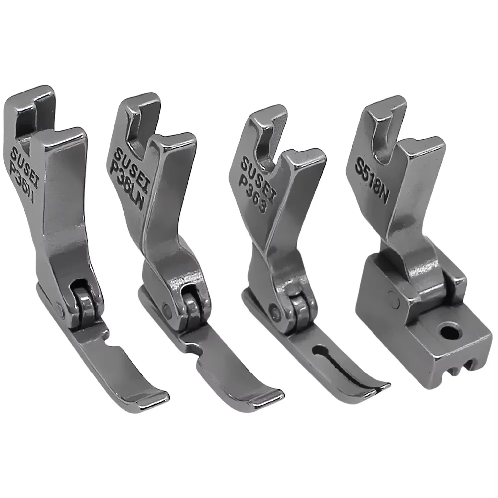 Zipper Presser Foot Set for Industrial Lockstitch Sewing Machines