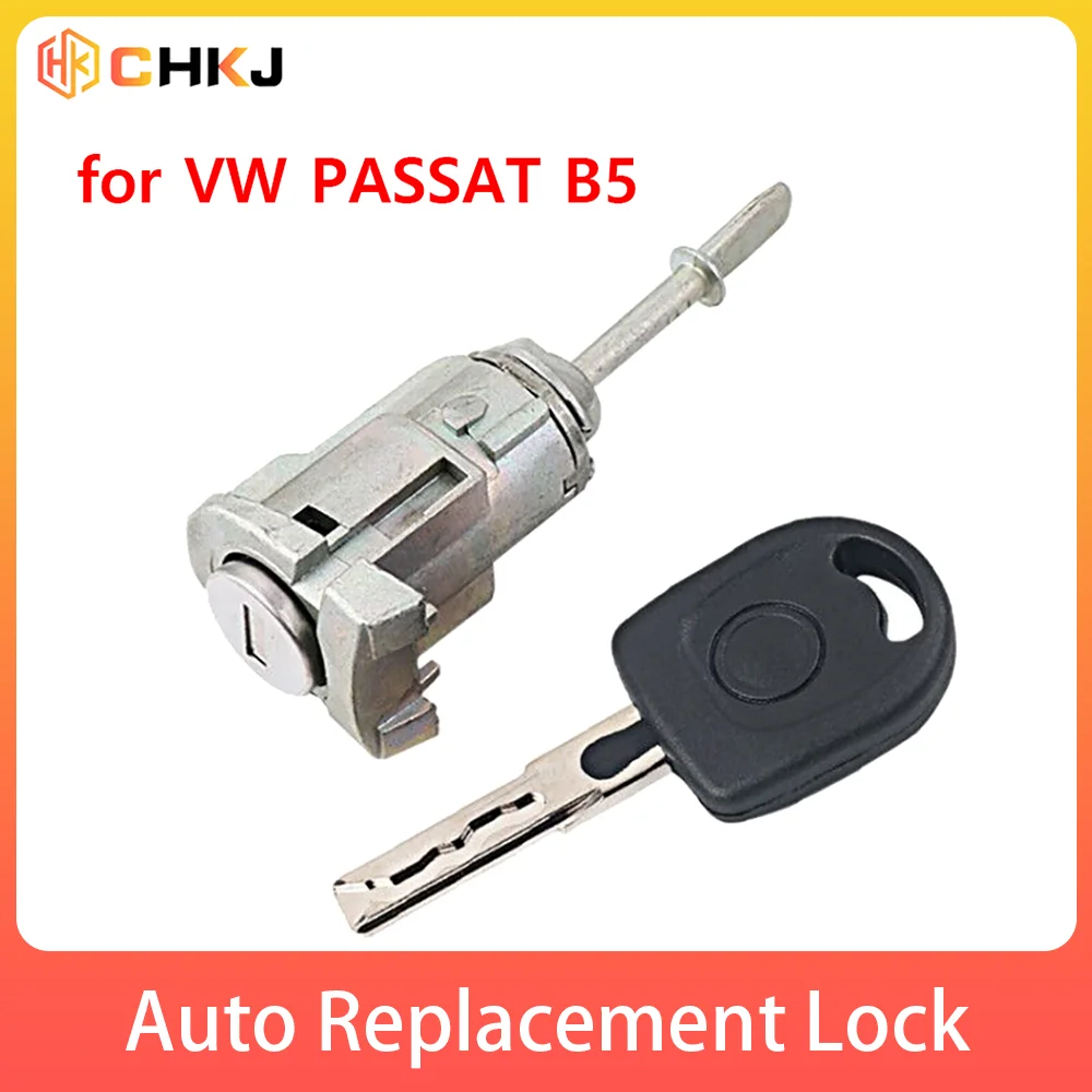 CHKJ CLOSING CYLINDER For VW PASSAT B5 3B Left Door Lock Barrel Cylinder Auto Replacement Lock For Volkswagen Passat B5 locksmith tools lock pick tools lock repair tool cam lock set
