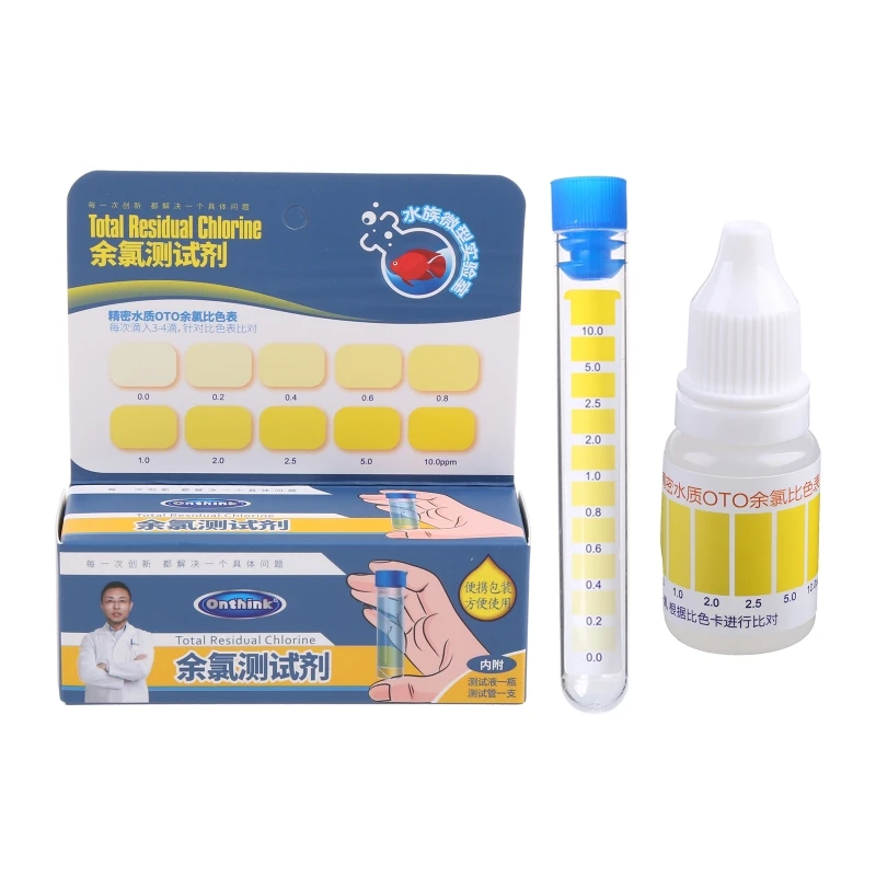 Aquarium Test Liquid Saltwater Aquarium Water Testing Detect pH Nitrite NO2 NO3