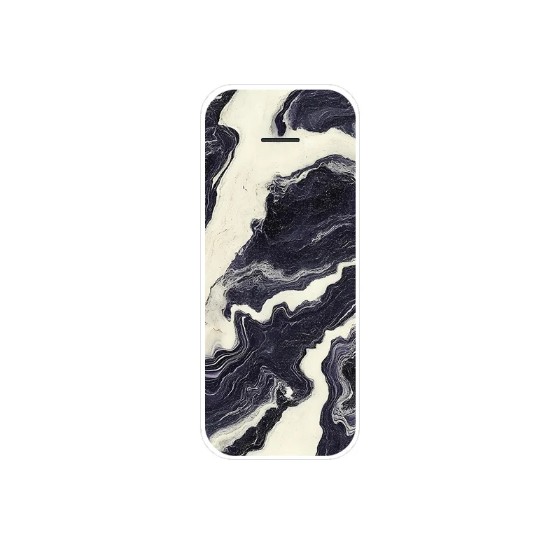 Luxury Marble Painted Clear Silicone Case - Soft Protective Cover